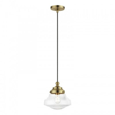 Antique Hardware 1 Light Antique Brass Mini Pendant Pendant