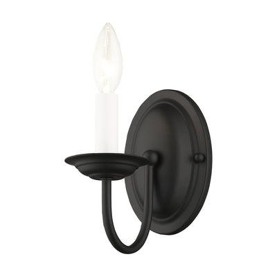 Antique Hardware 1 Light Black Wall Sconce Wall Sconce