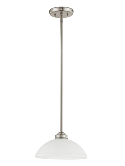 Antique Hardware 1 Light Brushed Nickel Pendant Pendant