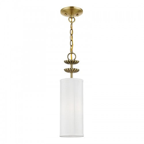 Antique Hardware 1 Light Antique Brass Mini Pendant Pendant