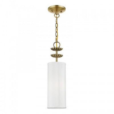 Antique Hardware 1 Light Antique Brass Mini Pendant Pendant