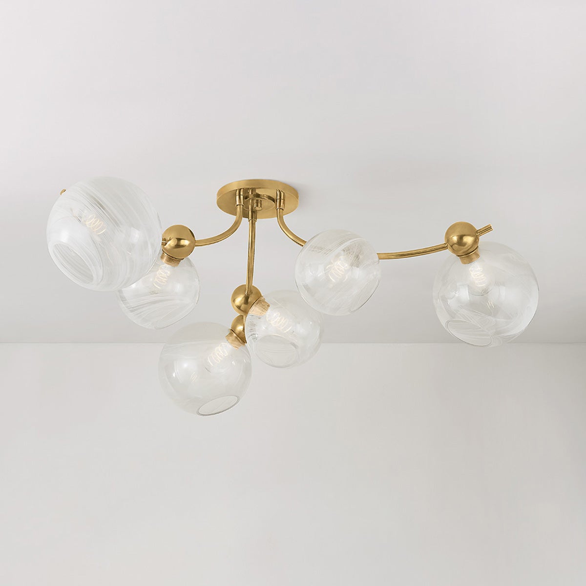 Antique Hardware Astraia Semi Flush Semi Flush