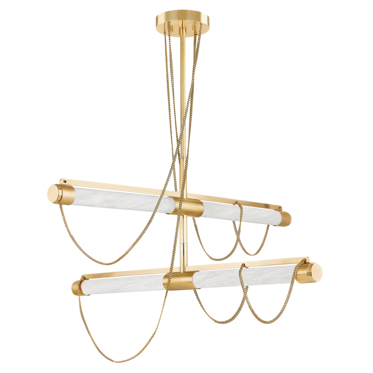 ##Antique Hardware## Lariat Chandelier