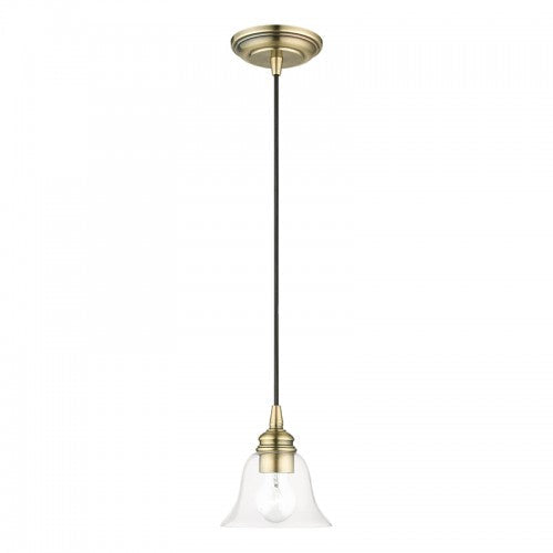 Antique Hardware 1 Light Antique Brass Single Pendant Pendant