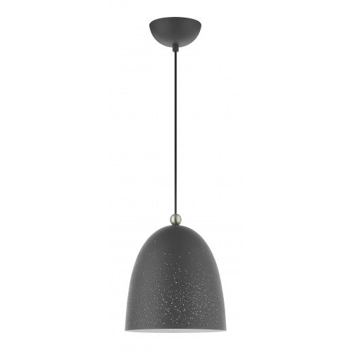 Antique Hardware 1 Light Scandinavian Gray Pendant Pendant