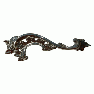 Antique Hardware 6 Inch (4 1/2 Inch C-C) Unique Curly Pull (Several Finish Options) CABINET PULL