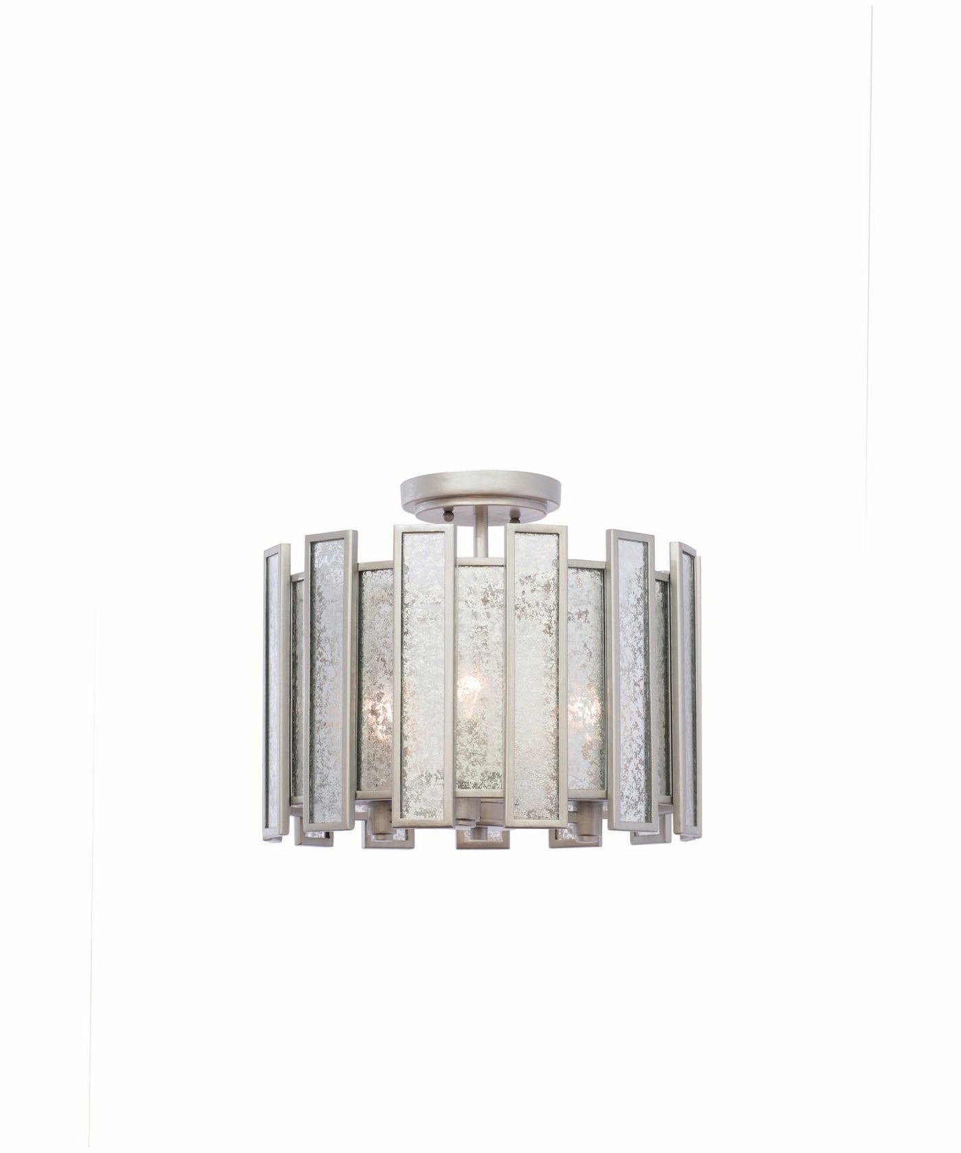 Palisade 3 Light Semi Flush Mount