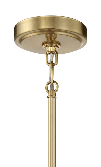 Antique Hardware Bolden 1 Light Mini Pendant in Satin Brass Pendant