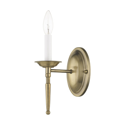 Antique Hardware 1 Light Antique Brass Wall Sconce Wall Sconce