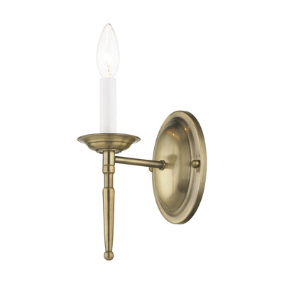 Antique Hardware 1 Light Antique Brass Wall Sconce Wall Sconce