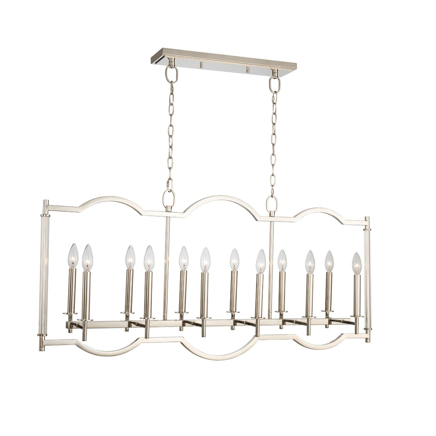 ##Antique Hardware## Provence 12 Light Island