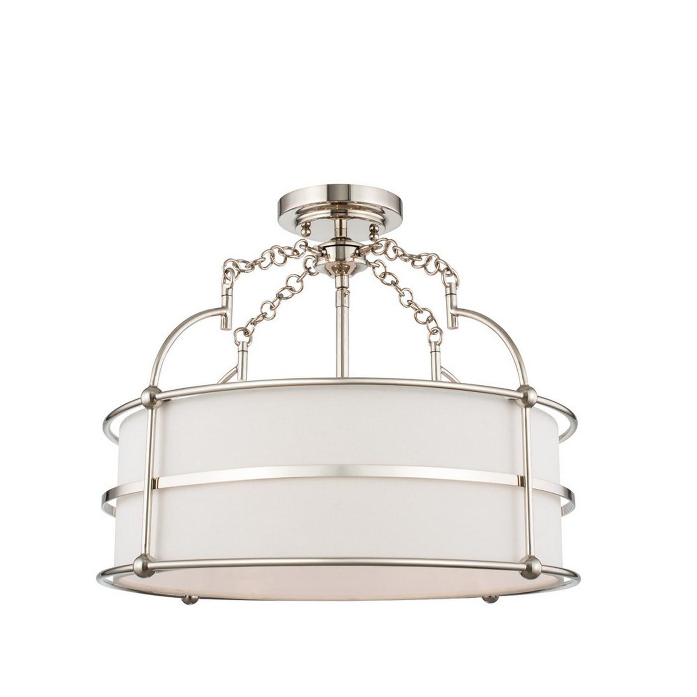 Carson 18 Inch Convertible Pendant / Semi Flush