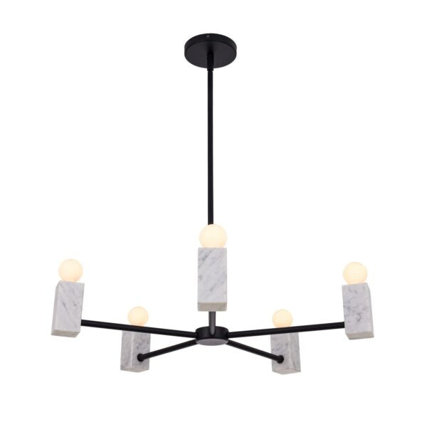 ##Antique Hardware## Quadra 5 Lt Pendant