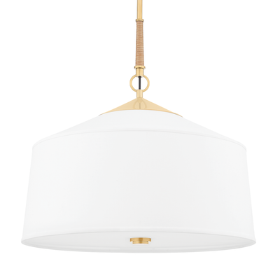 ##Antique Hardware## White Plains Pendant