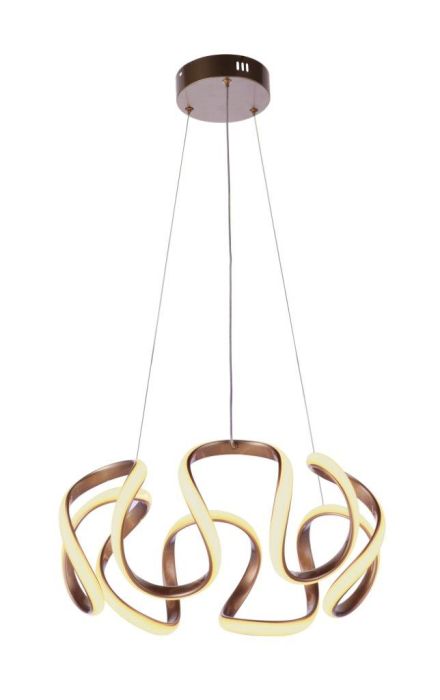 ##Antique Hardware## Pulse Dimmable LED Pendant in Chapagne Brass