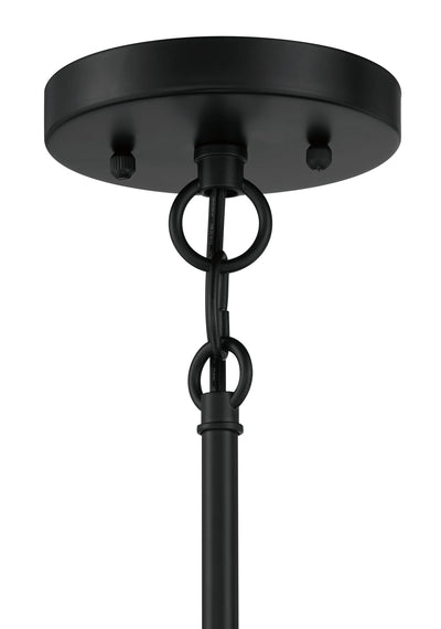 ##Antique Hardware## Stowe 4 Light Foyer in Flat Black