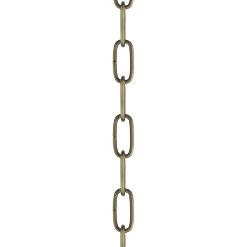 ##Antique Hardware## Antique Brass 3' Standard Decorative Chain