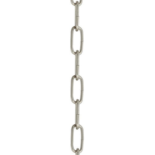 ##Antique Hardware## Polished Nickel 3' Standard Decorative Chain