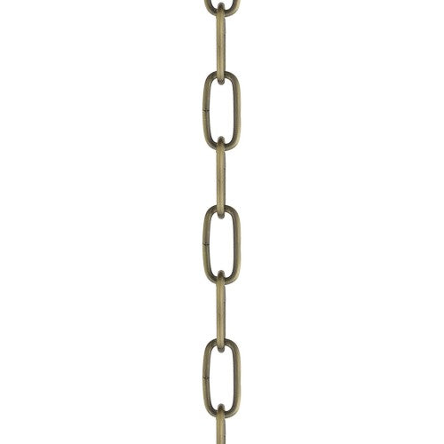 ##Antique Hardware## Antique Brass 3' Heavy Duty Decorative Chain