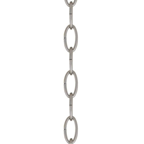 ##Antique Hardware## Brushed Nickel 3' Heavy Duty Decorative Chain