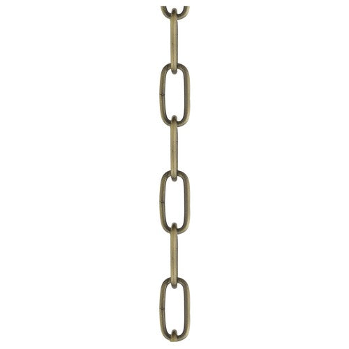 ##Antique Hardware## Antique Brass 6' Standard Decorative Chain