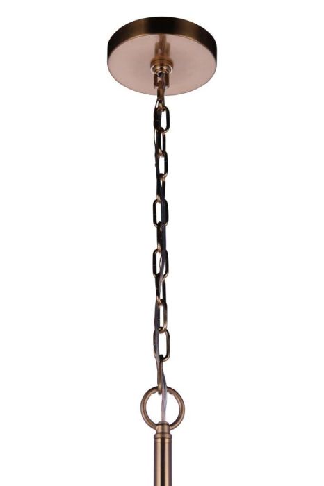 ##Antique Hardware## Mesh 4 Light Pendant in Satin Brass