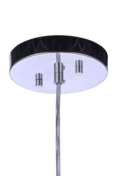 Antique Hardware Context 3 Light LED Pendant in Chrome Pendant