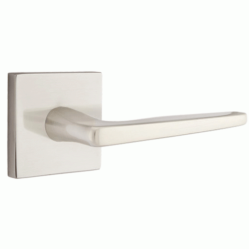 Antique Hardware Emtek Solid Brass Luzern Lever With Neos Rosette (Several Finish Options) EMTEK LEVER DOOR KNOB