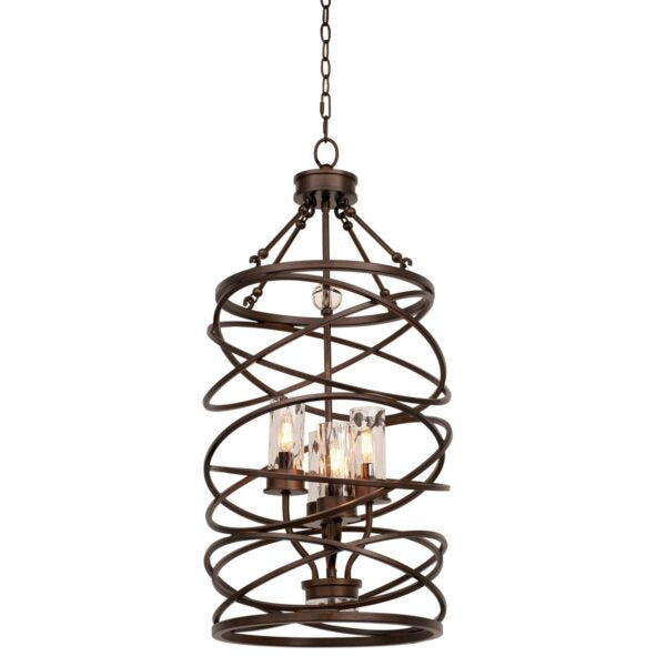 Antique Hardware Eternity 4 Light Foyer Chandelier