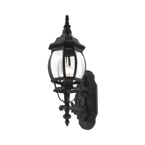 Antique Hardware 1 Light Textured Black Outdoor Wall Lantern Exterior