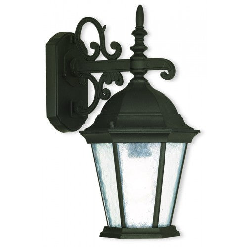 Antique Hardware 1 Light Textured Black Outdoor Wall Lantern Exterior