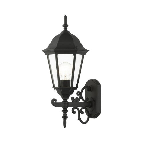 Antique Hardware 1 Light Textured Black Outdoor Wall Lantern Exterior