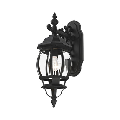 Antique Hardware 1 Light Textured Black Outdoor Wall Lantern Exterior