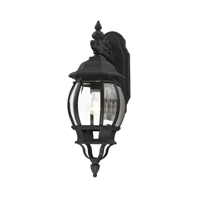 Antique Hardware 1 Light Textured Black Outdoor Wall Lantern Exterior