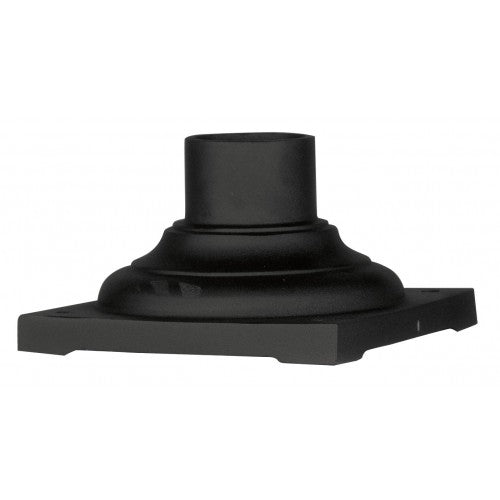 ##Antique Hardware## Textured Black Pier Mount Adapter