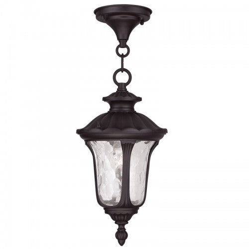 Antique Hardware 1 Light Bronze Pendant Lantern Exterior