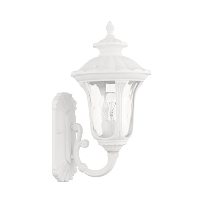 Antique Hardware 1 Light Textured White Outdoor Wall Lantern Exterior