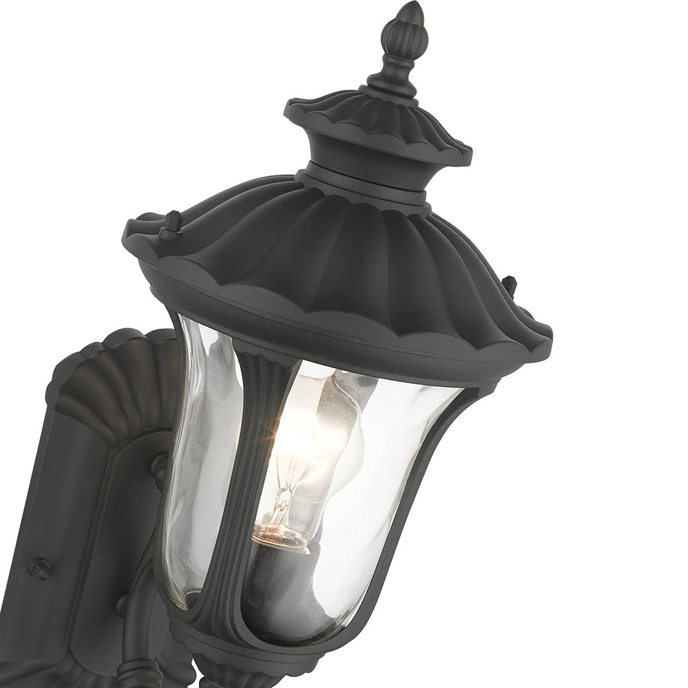 Antique Hardware 1 Light Textured Black Outdoor Wall Lantern Exterior