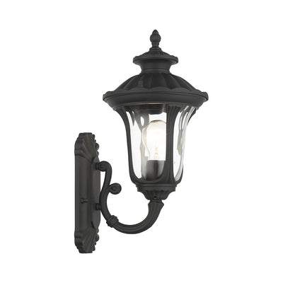 Antique Hardware 1 Light Textured Black Outdoor Wall Lantern Exterior