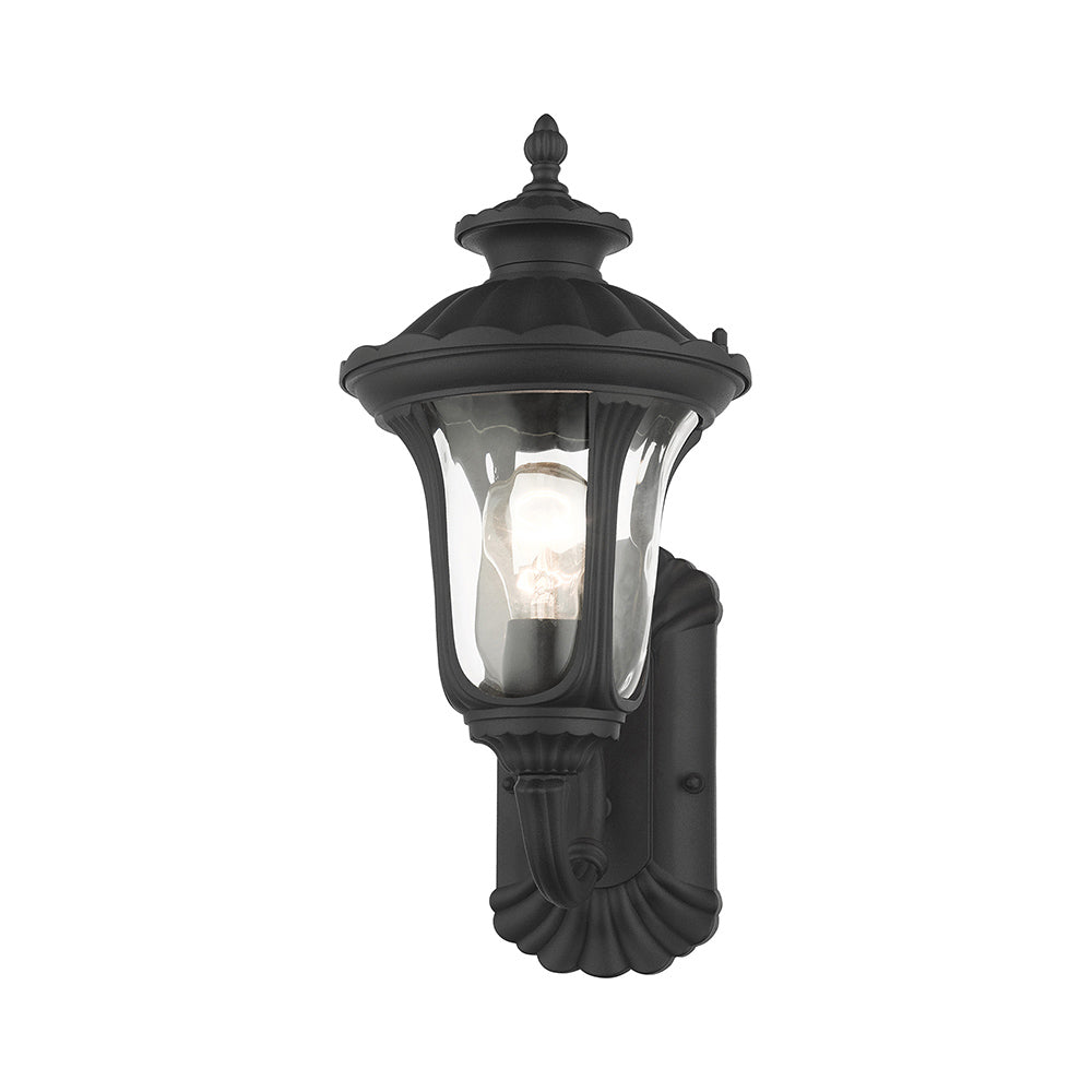 Antique Hardware 1 Light Textured Black Outdoor Wall Lantern Exterior