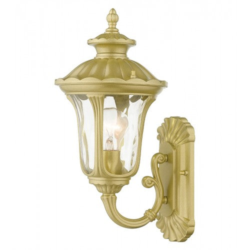 Antique Hardware 1 Light Soft Gold Outdoor Small Wall Lantern Exterior