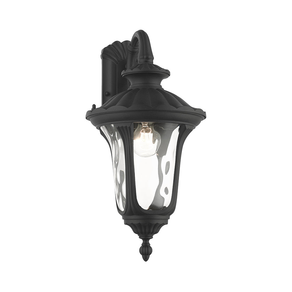 Antique Hardware 1 Light Textured Black Outdoor Wall Lantern Exterior