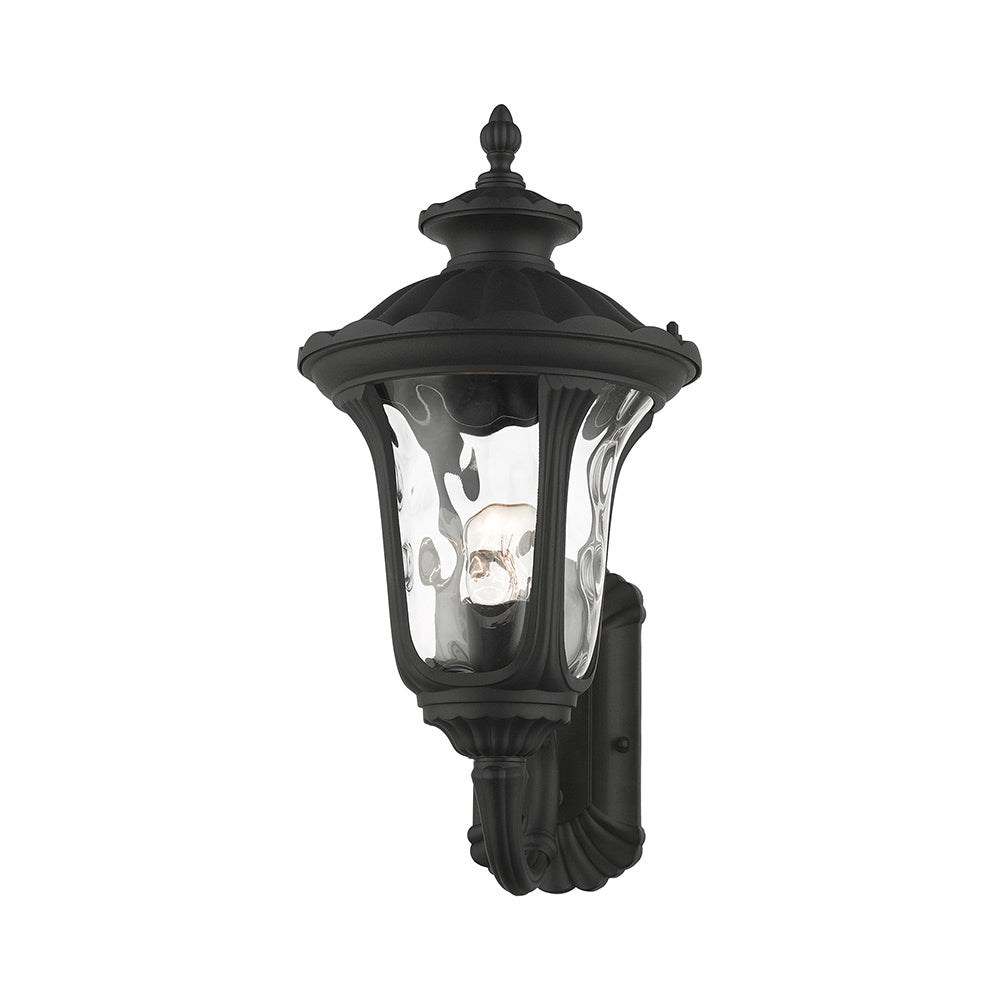 Antique Hardware 1 Light Textured Black Outdoor Wall Lantern Exterior