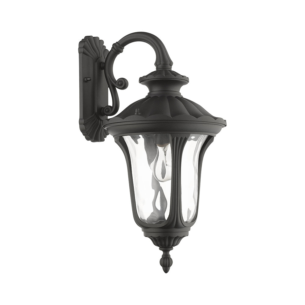 Antique Hardware 1 Light Textured Black Outdoor Wall Lantern Exterior