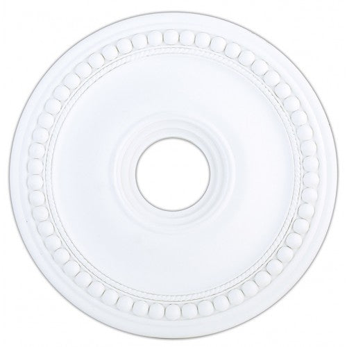 ##Antique Hardware## White Ceiling Medallion