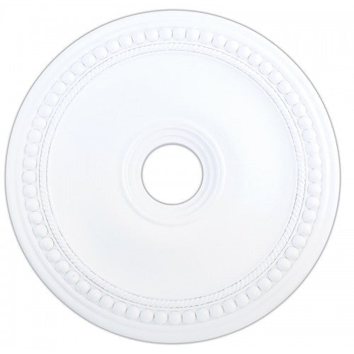 ##Antique Hardware## White Ceiling Medallion