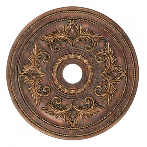 ##Antique Hardware## Crackled Greek Bronze Ceiling Medallion