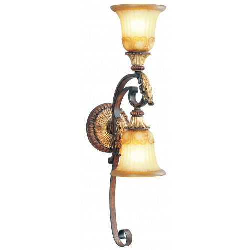 ##Antique Hardware## 2 Light Verona Bronze Wall Sconce