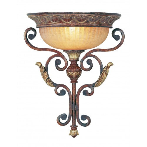 ##Antique Hardware## 1 Light Verona Bronze Wall Sconce