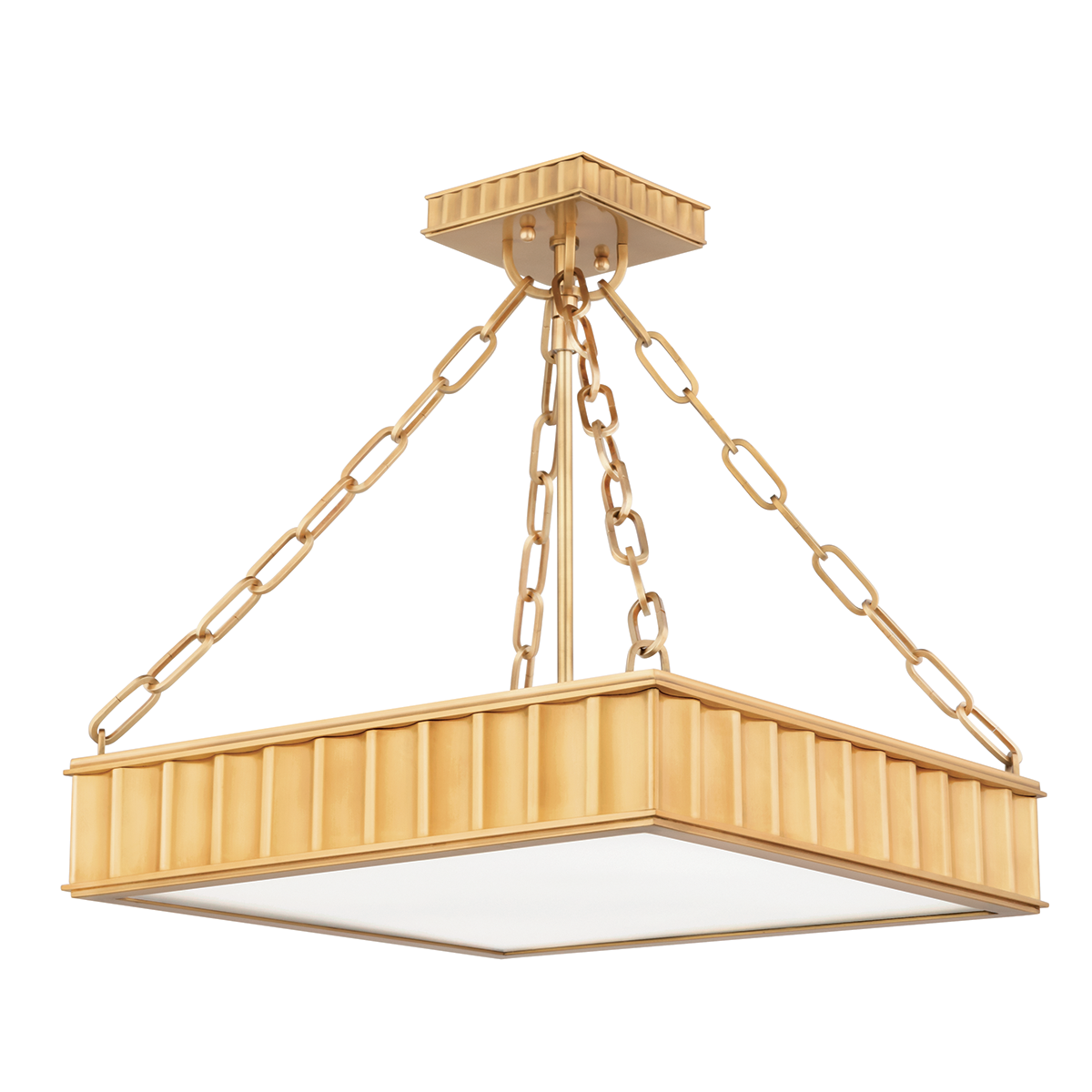 ##Antique Hardware## Middlebury Semi Flush